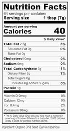 Anthony's Organic Ground Chia Seed, 1 lb, Finely Ground, Cold Milled, Gluten Free, Non GMO