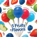 Original Lollipops Mix – 65 Count Bulk Candy Pack – Assorted Fruity Flavors, Individually Wrapped – Perfect for Parties, Birthdays, Parades & Kids Events