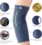 Neo G Elbow Support for Tennis, Golf, Sports, Tendonitis, Joint Pain Relief - Tennis Elbow Support - Golfers Elbow Brace Arm Support - Multi Zone Elbow Compression Sleeve - Breathable, Lightweight - M