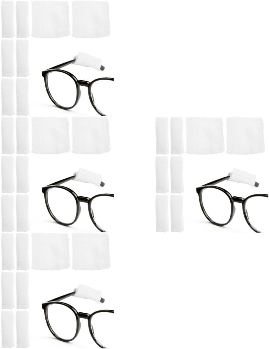 Ipetboom 32pcs for Sunglasses Multifunctional -Pain Ear Wraps Washable Protective Pads for Facial Mask Discomfort Soft Cushions for -Term Use