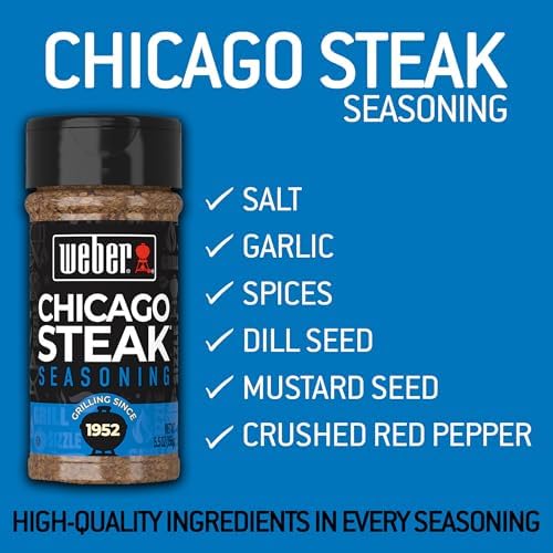 Weber Chicago Steak Seasoning, 5.5 oz