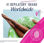 Veet Sensitive Skin Hair Removal Cream For Women, Painless Bikini Hair Removal Gel, Dermatologically Tested Depilatory Cream For Bikini Line, Legs, Arms, Underarms, 13.5 FL OZ Pump Bottle with Tool