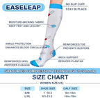 Suhine 20 Pairs Nurse Compression Socks for Women Men for Nurses Week Appreciation Gift Circulation Medical Running Athletic