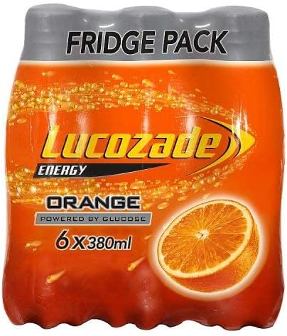 Lucozade Energy Orange 6x380ml 2280g