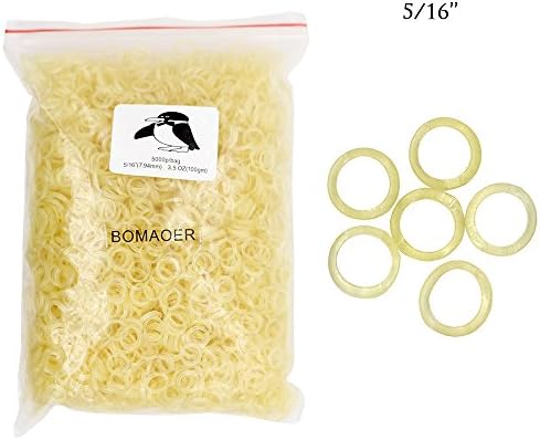 5000pcs Yellow - Orthodontic Elastic -For Braces - Dental Rubber Bands (5/16" 3.5oz)