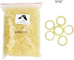 5000pcs Yellow - Orthodontic Elastic -For Braces - Dental Rubber Bands (5/16" 3.5oz)
