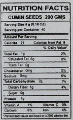 Great Bazaar Swad Cumin Seeds, 7 Ounce