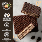 Loacker Chocolaterie Dark Chocolate, Individually Wrapped Premium Enrobed Crispy Cocoa Wafer Minis with Cream Filling, Sustainably Sourced, Made in Italy, 4 x 4.02 oz bags