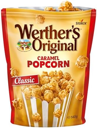 Werther's Original Caramel Popcorn Classic 140g (pack of 2)