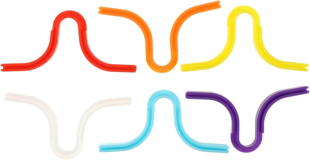 EXCEART Anti-Fog Nose Clip - 6 Pcs Silicone Nose Pads for Glasses Comfortable and Lightweight Design for Adults and Kids Prevents Fogging on Eyewear