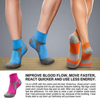 CHARMKING Compression Socks for Women & Men Circulation 15-20 mmHg is Best for Athletic Running Cycling Nurse Daily Wear