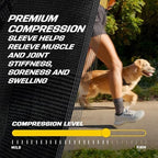 Futuro Premium Compression Ankle Sleeve, L/XL