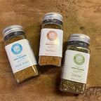 Milford Spice Company Spice Gift Set 3 Shaker Blends, Salt & Sugar Free All Natural Seasonings, BBQ, Italian Herb & House Blend, No MSG, Gluten-Free, Preservative-Free, Gourmet Gift for Healthy Cooking