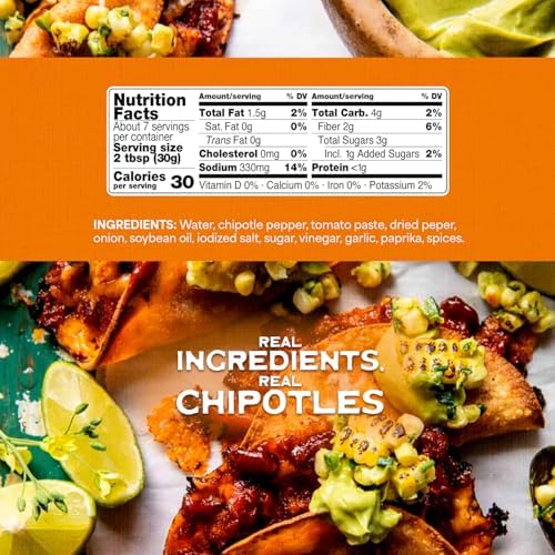 La Morena Chipotle peppers In Adobo sauce 7 oz (Packaging may vary)