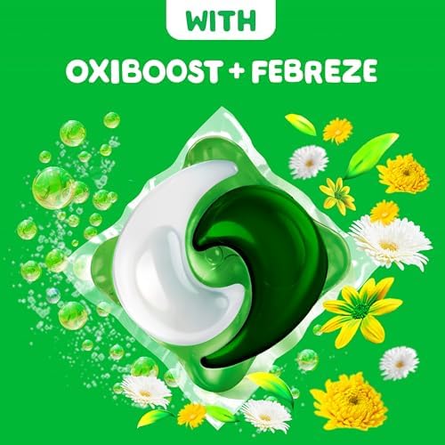 Gain Flings Laundry Detergent Pacs, Odor Defense, 112 Count, Original Scent, 3 in 1 HE Compatible Detergent Pacs with Oxi Boost and Febreeze