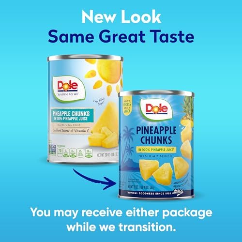 Dole, Pineapple Chunk, 20 Ounce
