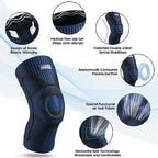 NEENCA Knee Braces for Knee Pain Relief, Compression Knee Support Sleeve for Meniscus Tear, ACL, Arthritis, Joint Pain, Injury Recovery, Circulation, Sports. Women Cycling Leg Warmers, Keep Leg Warm