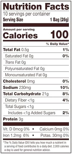 Snyder's of Hanover Mini Pretzels, 10 Count 0.92 Oz