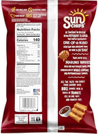 SunChips Honey BBQ 100% Whole Grain Multigrain Chips Snack Pack | Sweet & Smoky BBQ Flavor | 1.5 Oz Individual Bags | Value Pack of 12 | Bundled with Mystery Gift