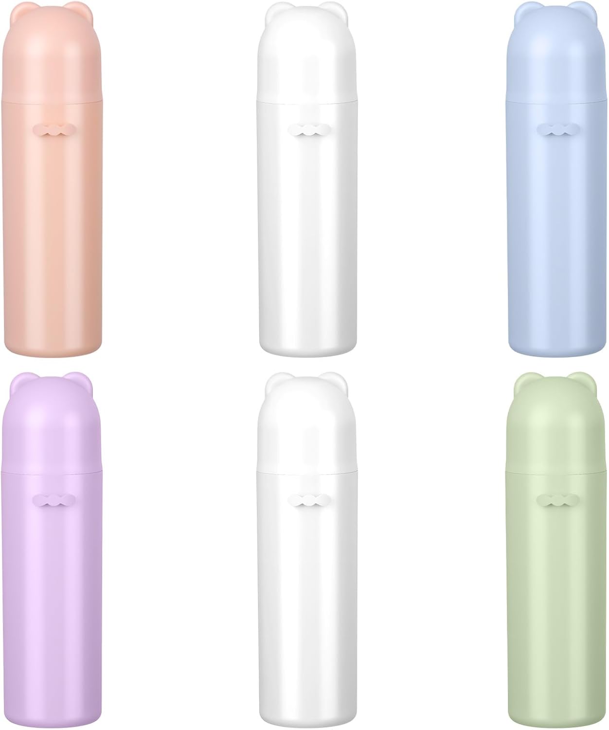 6Pcs Soft Contact Lens Remover Silicone Contact Remover Tool, Contacts Insertion Tool with Cute Storage Box, Contact Suction Cup Remover for Daily and Travel Outdoor Use