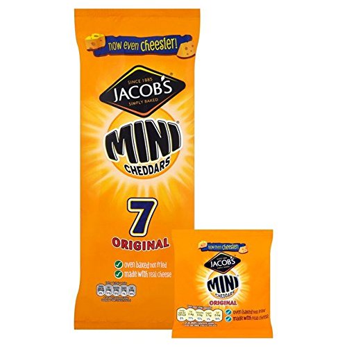 Jacob's Mini Cheddars Cheese 25g x - 7 per pack