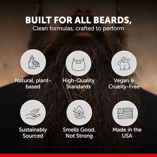 Detroit Grooming Co. Beard Butter for Men | Softens, Thickens & Hydrates with Safflower Oil & Shea Butter | Royal Oak Scent, 4oz