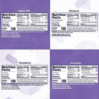 Milka European Chocolate Bars Variety Pack, Alpine Milk Chocolate, Cow Spots, Strawberry & Wholenut Hazelnut, 10 - 3.52 oz Bars