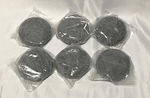 Replacement Stones for Therapist’s Choice® Portable Hot Stone Warmer (Large Stones 6pcs, diameter 70 x 18 mm Thickness)