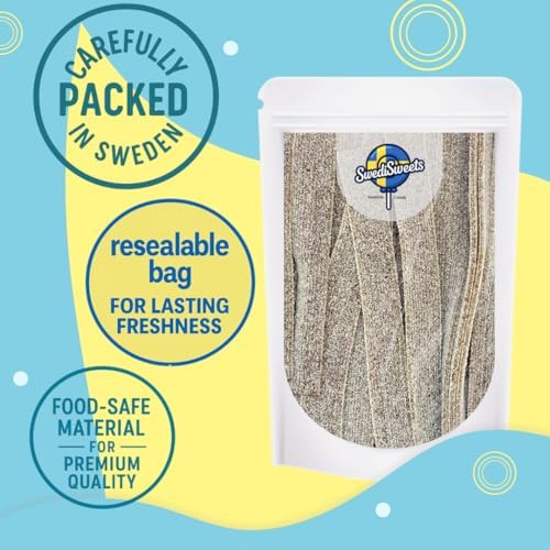 Swedisweets Sour Cola Belts Swedish Candy – Fizzy Cola Sweet & Sour Chewy Candy Strips, Scandinavian Vegan Candy Treat 16 oz - 1 lbs - 454g