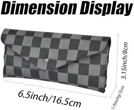 Glasses storage bag Travel sunglasses myopia glasses storage bag Fashion leather storage bag