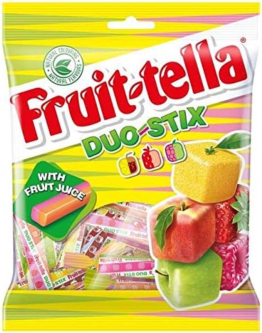 Fruittella Duo Stix - 135g - Pack of 6
