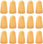 minkissy 25Pcs Anti-Static Finger Covers 1.37X0.82 Inch Non-Slip Rubber Finger Tips for Money Counting Wound Protection and Hand Safety