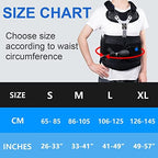Nvorliy TLSO Full Back Brace for Back Pain Relief - Inflatable Airbag Thoracic Back Brace Orthosis Support for Compression Fracture, Pre or Post Op, Kyphosis, Scoliosis, Osteoporosis (Large)