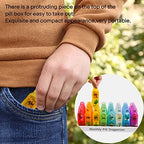Monthly Pill Organizer 2 Times A Day, Greencycle 30 Day Medicine Organizer, AM PM Pill Cases, 4 Week Pill Box, Small Compartments to Hold Vitamins Fish Oil Supplements Great for Travel