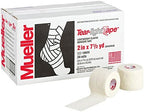 Mueller Tear-Light Tape, White, 2" x 7.5 yd., 24 Rolls