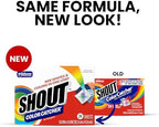 Shout Color Catcher Sheets for Laundry, Allow Mixed Washes, Prevent Color Runs and Maintain Original Clothing, 24 Count (Pack of 1)