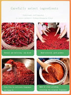 Small Chili Oil,14.8 Ounces/420g Sichuan Chili Crisp Spicy,Umami Crunchy Chili Oil Condiment - All Natural Vegan/Good on Everything (Slightly Spicy)