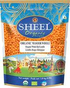 Sheel Organic Masoor Malka/Whole 4 lbs