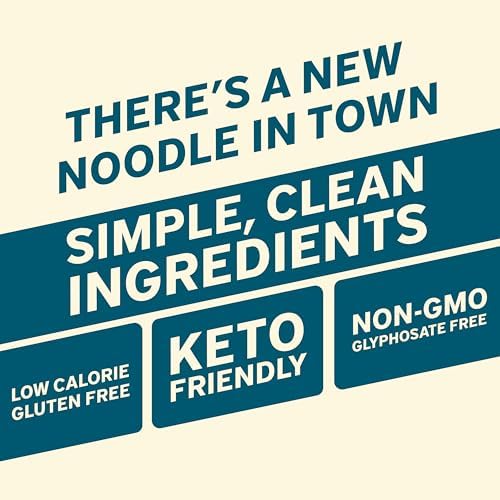 It’s Skinny Angel Hair Pasta – Low Carb Pasta, Gluten Free, Keto & Vegan-Friendly, Shirataki Konjac, Sugar-Free, High in Fiber, Only 4.5 Calories Per Serving, Ready in 2 Minutes (6 Packs)