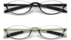 Flexible Reading Glasses Lightweight Slim Stylish Reader,Half Moon Round Frame Stylish Magnification for Men and Women