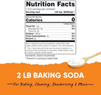 Nutricost Baking Soda (2 LBS) - For Baking, Cleaning, Deodorizing, and More (Pantry)