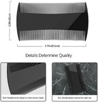 5 Pack Double-Sided Pocket Comb for Hair, Beards & Mustaches | Fine & Coarse Teeth, Everyday Comb For Detangling Knots, Beard Care & Grooming
