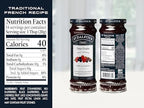 St. Dalfour Four Fruits Spread 6 Pack, 100% from Fruit, No Cane Sugars, No Corn Syrups, 10 oz Jars