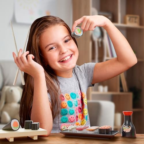 Lollipop Sushi Interactive Toy - Pretend Play Food Set - Includes Sushi Counter - Great Gift for Kids
