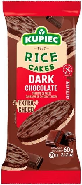 Kupiec Rice Cakes with Dark Chocolate 60g/2.12oz