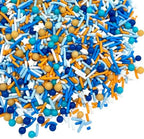 Manvscakes | Sprinkles | 4 oz | Cake sprinkles | Cupcake sprinkles | Baking | Sprinkle mix | Edible sprinkle (Baby blue)