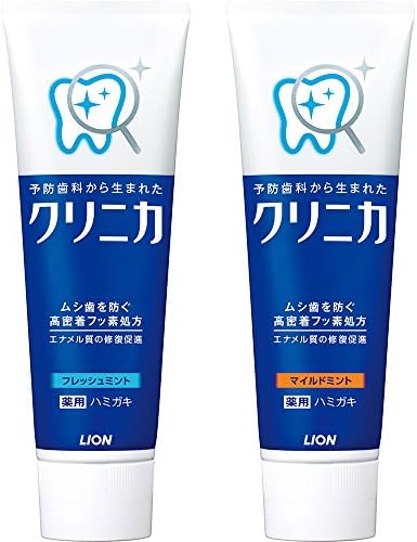 Japan Health and Personal Care - Clinica Lion fresh mint Vertical 130g 3-pack [quasi-drugs]AF27