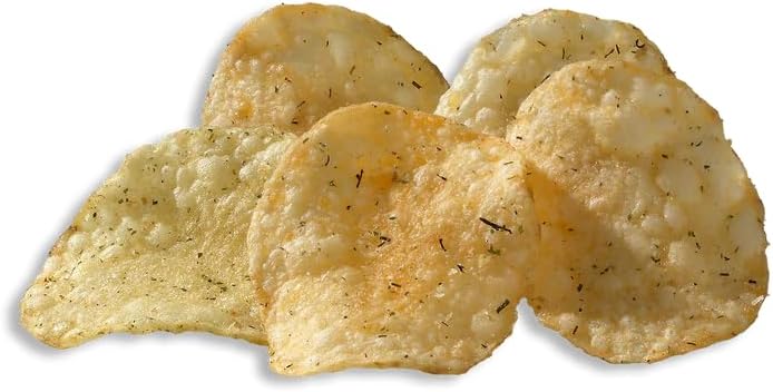 Deep River Rosemary & Olive Oil Kettle Cooked Chips 2 oz (Pack of 24), Gluten Free Potato Snack, Premium Quality, Healthy Crunchy Treat, Perfect for Parties, Lunches, and On-the-Go Snacking
