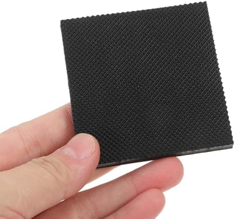 Beaupretty High Heel Shoe Pads Non-Slip Adhesive Sole Protectors 2 Pairs Black 60mm X 60mm Sturdy Anti-Skid Heel Grips Preventing Slips