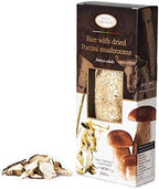 Italian Arborio Risotto Rice with Dried Porcini Mushrooms Boletus Edulis and Spices, Risotto with Mushrooms, Rich in Antioxidants, Fibres (1 x 250g)
